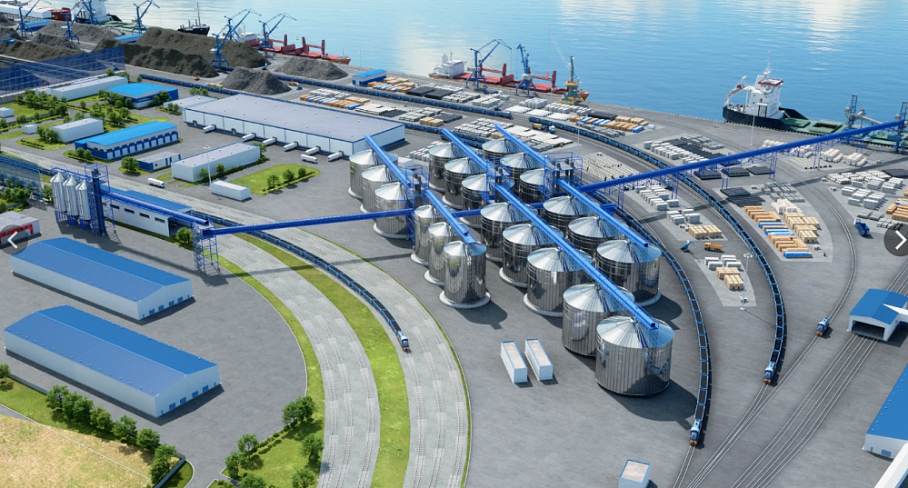 Гараж. Универсальный торговый терминал «УстьЛуга»