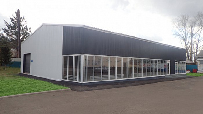 Быстровозводимое мобильное здание - магазин