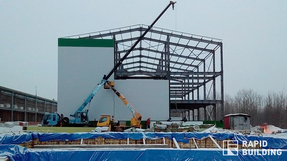 Производственное здание г. Братск